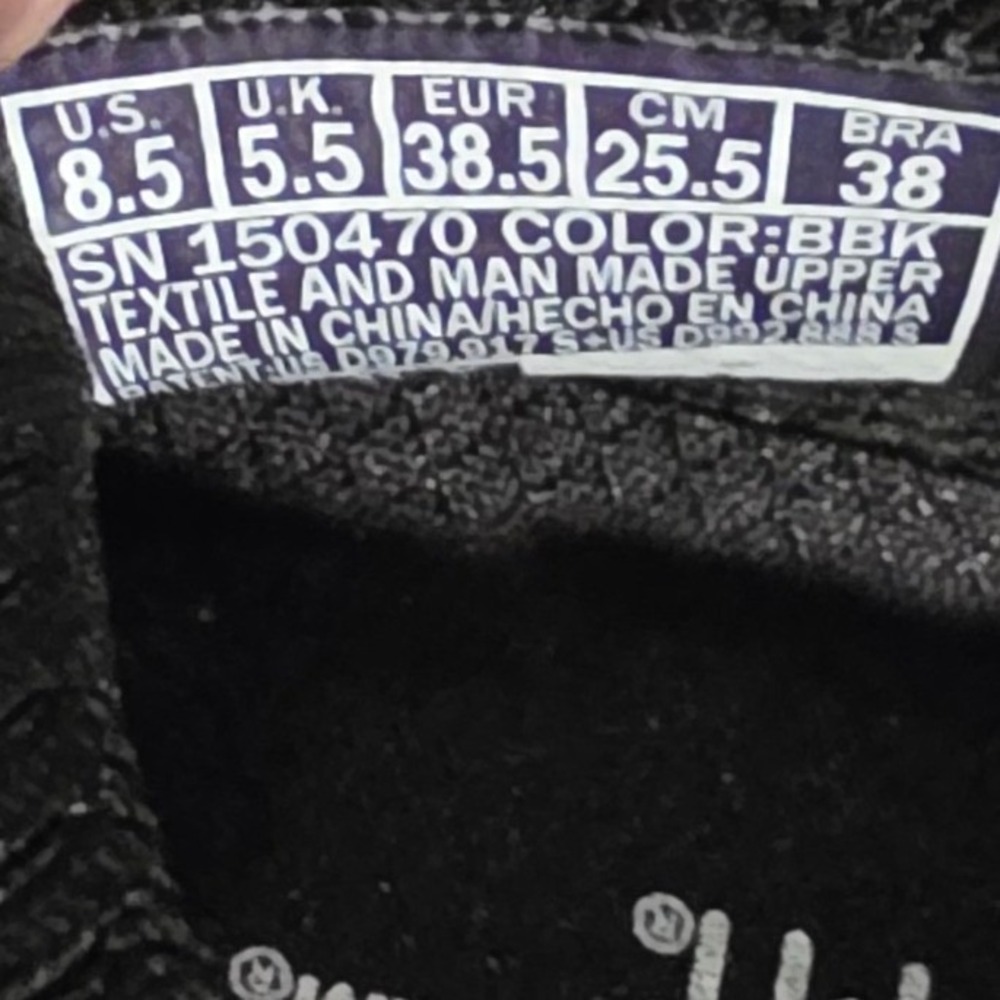 Skechers Womens Slip-ins Edgeride Sneaker Black Stretch Fit 149953 Size 8.5 - Picture 10 of 10